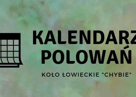 Kalendarz polowań
